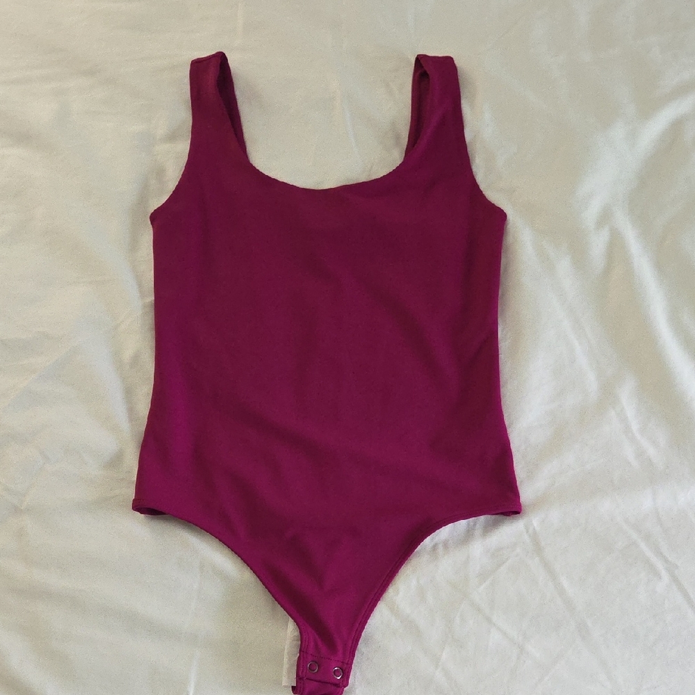 Express Womens Magenta Bodysuit